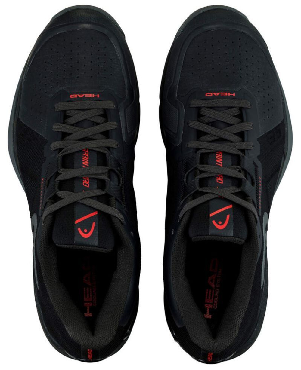 Мужские кроссовки теннисные Head Sprint Pro 3.5 Clay - black/red