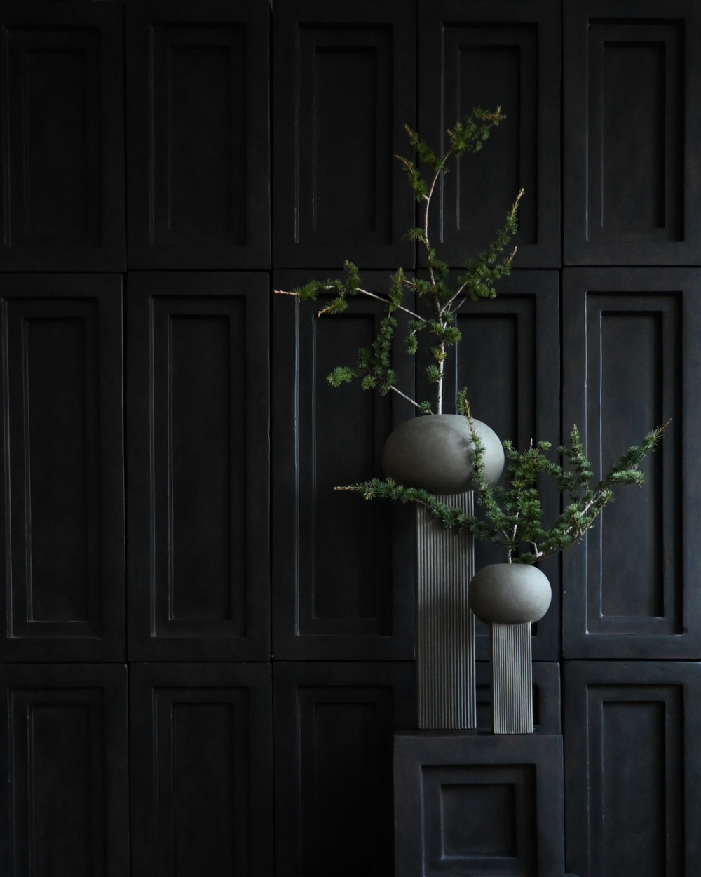 Ваза 101 Copenhagen Empire Vase, Big, Dark Grey, темно-серый