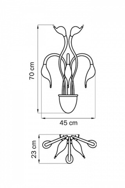 Бра Lightstar Cigno Collo 751657