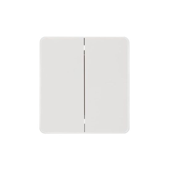 Выключатель ROUND 2 кл для жалюзи возвратный 10А с/у перламутр KRANZ