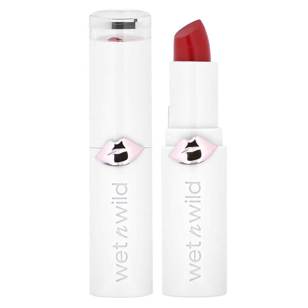 wet n wild, MegaLast, High-Shine Brilliance Lip Color, 1111436 Crimson Crime, 0.11 oz (3.3 g)
