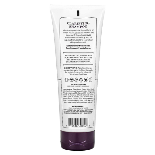 The Grandpa Soap Co., шампунь с гамамелисом, очищающий, для всех типов волос, 237 мл (8 жидк. унций)