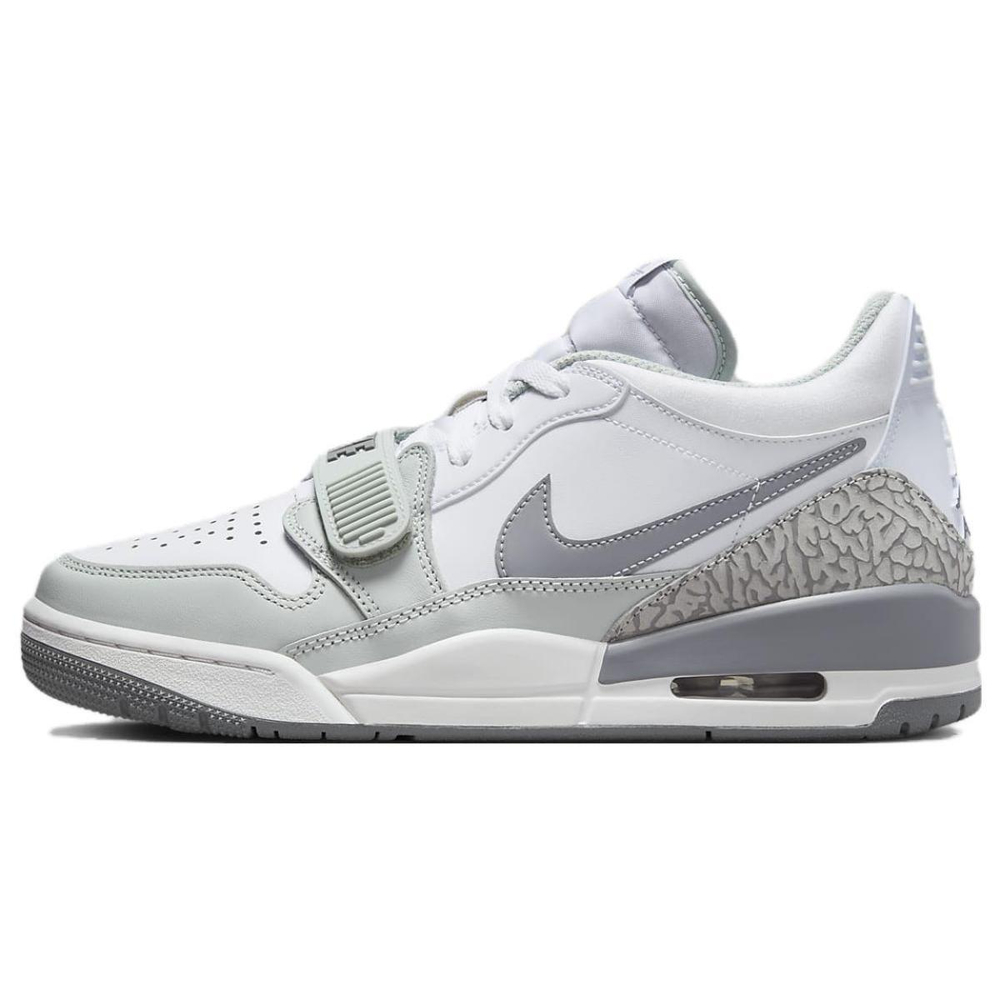 Кроссовки Air Jordan Legacy 312 Low White Grey Seafoam Green