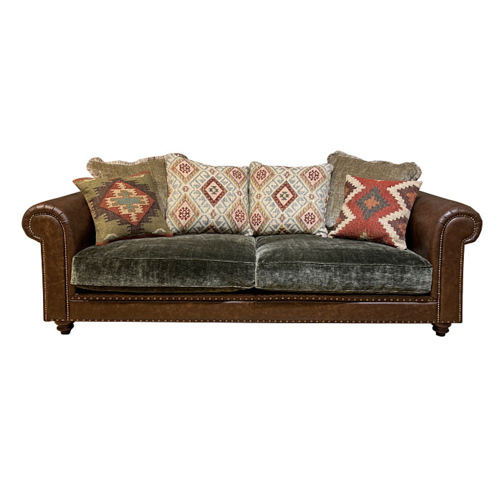 Диван "Корнер Олива" миди