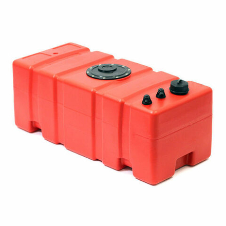 Бак топливный 75 л стационарный, 80х35х30 см