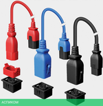 Кабель RakTek P-Lock RTPCL192010R красный