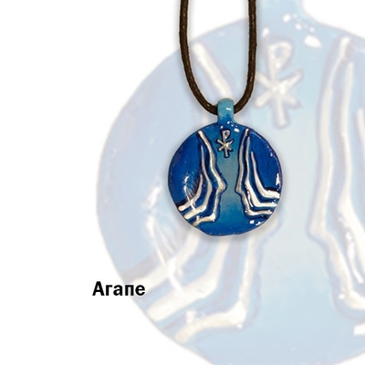 Медальон «Агапе» (авторская роспись)