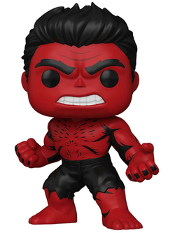 Фигурка Funko POP! Bobble Marvel Captain America BNW Red Hulk (Retro Comic Deco) (Exc) (1338) 77489