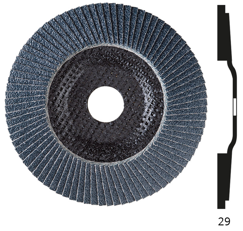 Лепестковый шлифовальный диск Silverstar 125x13x22,23 Sonnenflex ZK8096262