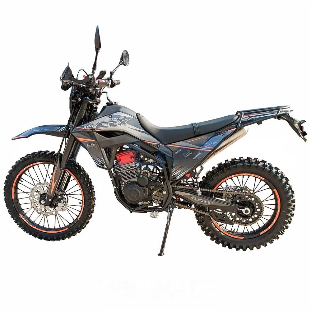 Мотоцикл Regulmoto CR-X PRO оранжевый/ серый