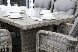 "Цесена" плетеный стол из искусственного ротанга