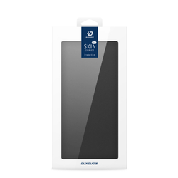 Чехол книжка из черной кожи для iPhone Air, серия Skin Pro Series от Dux Ducis