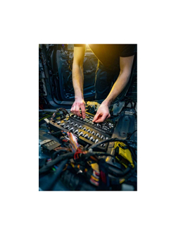 Набор инструментов Inforce 46 предметов 1/4 Inforce, Сталь Cr-V, Профессиональный, 06-07-11