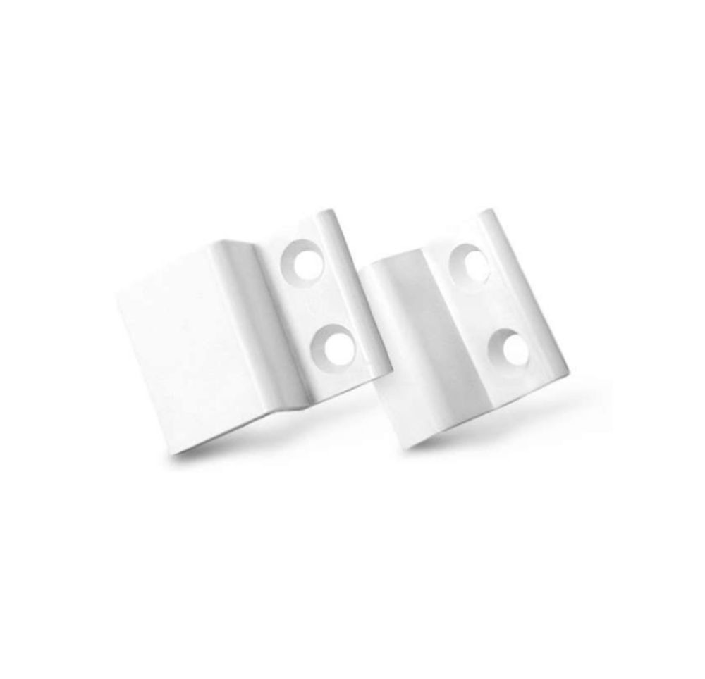 Крепление Z-образное (Металл) Белый (50шт/уп)