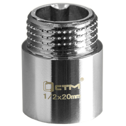 Удлинитель VIEIR ВН 3/4" 90мм, хром SBX90