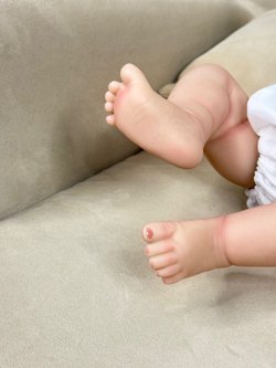 Кукла Реборн виниловая 50см без одежды (FA-086W)