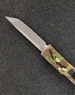 Автоматический складной нож SteelBro Ultratech T/E Tanto Basic CAMO VG-10 123-10BSKCS (базовый-камуфляж)