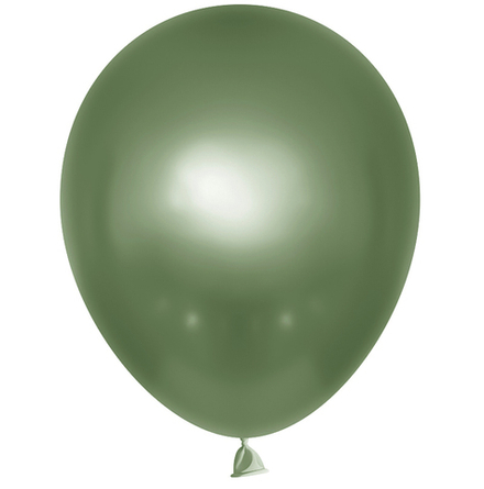 Шар (12''/30 см), Ретро, Авокадо, хром, 50 шт.