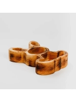 Менажница "Зайчик" из Сибирского кедра