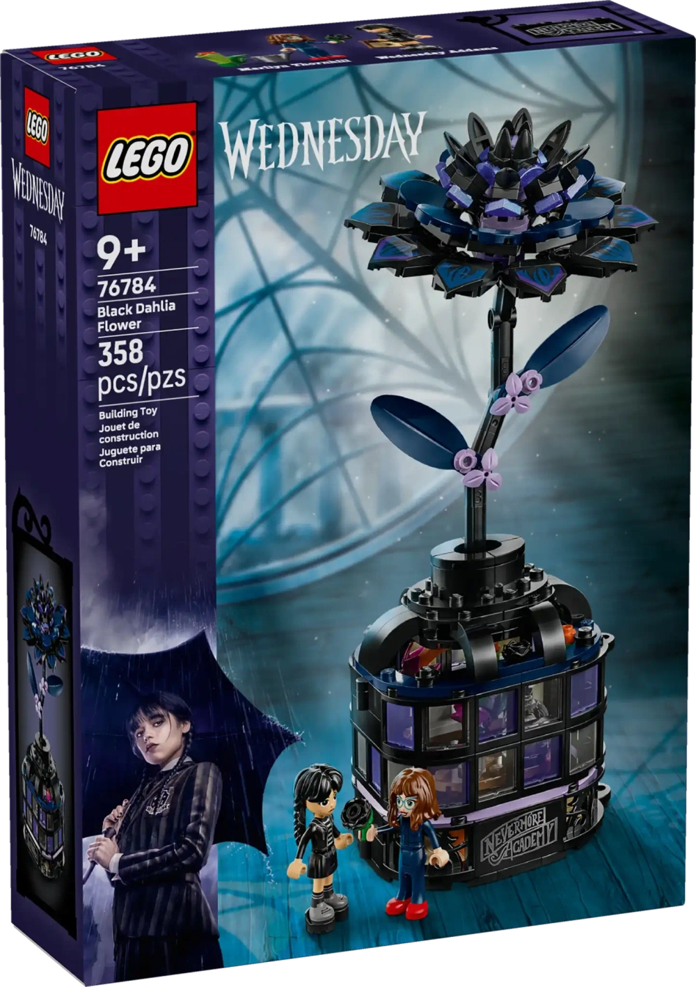 Конструктор  LEGO Wednesday 76784 Цветок черного георгина