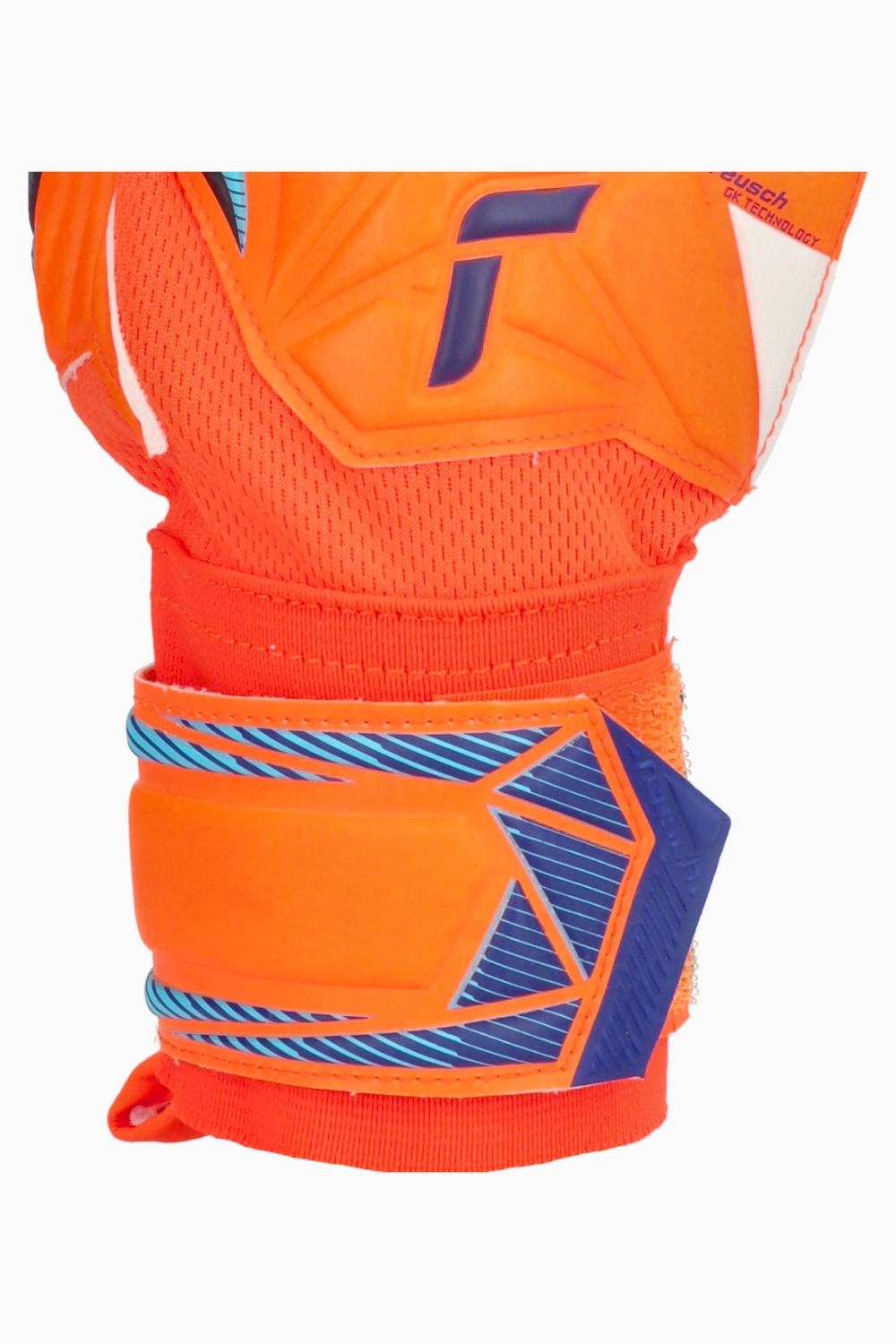 Вратарские перчатки Reusch Attrakt Grip Junior - оранжевый