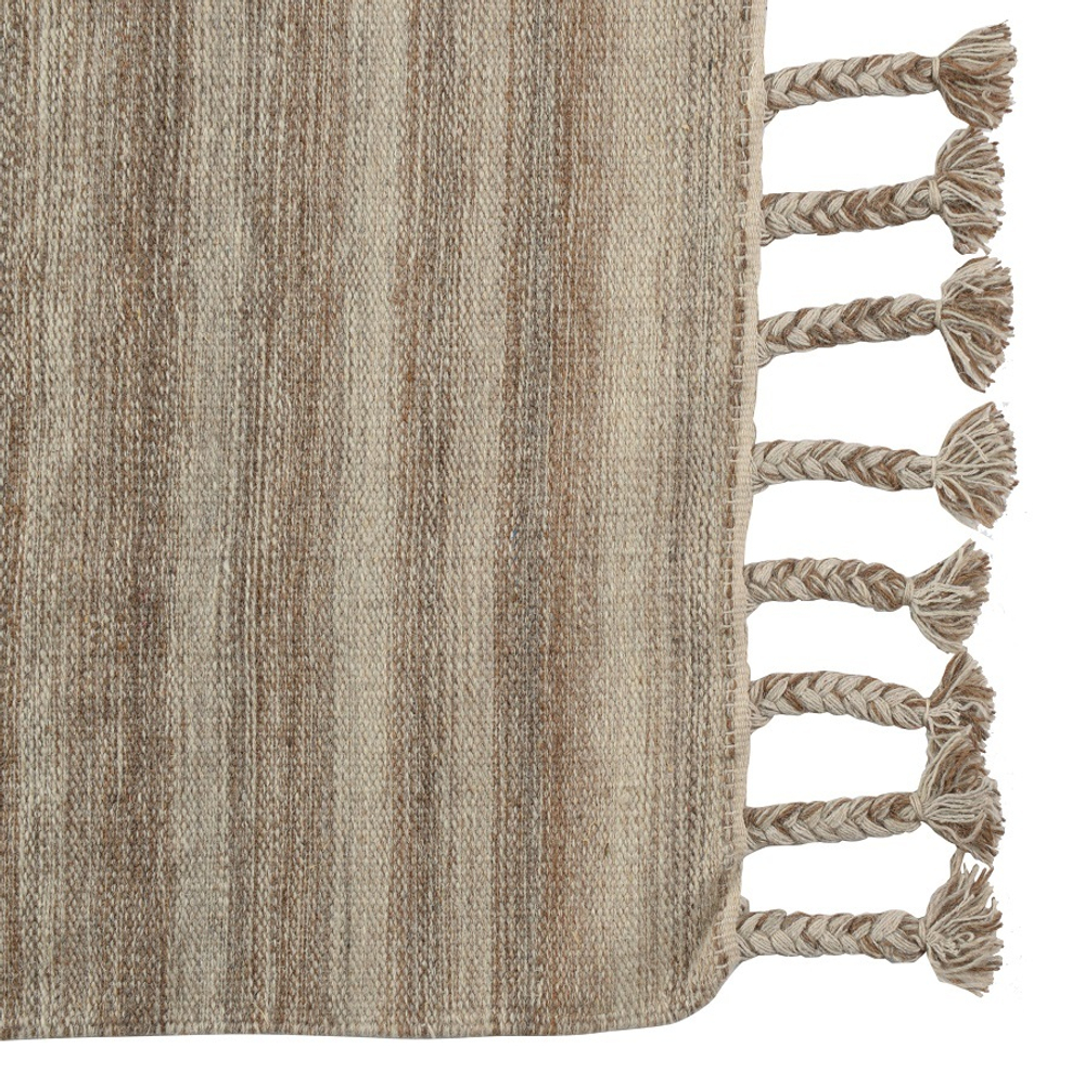 Ковер из шерсти и хлопка с кисточками из коллекции ethnic, 160х230 см