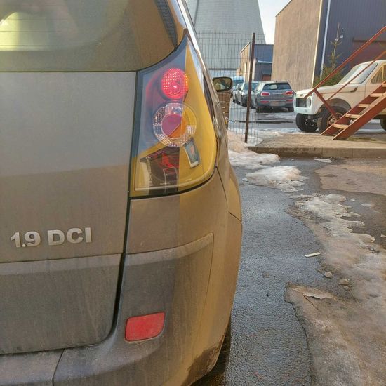 Задние фонари black для Renault Scenic 2(II)