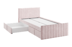 Кровать с ящиком Твикс 900*2000 (велюр) МФ Мебельсон, г. Ижевск