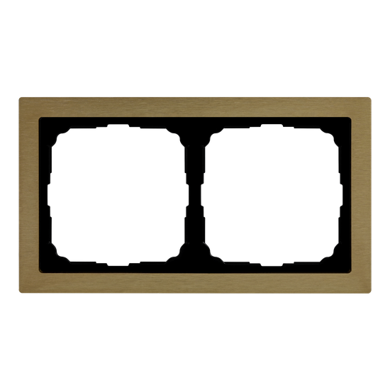 Рамка 2-м ArtGallery Pure метал. латунь SE GAL312202