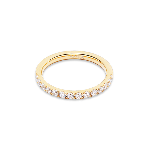 Кольцо Coeur de Lion Crystal-Gold 0146/40-1816 54 размер 17,2