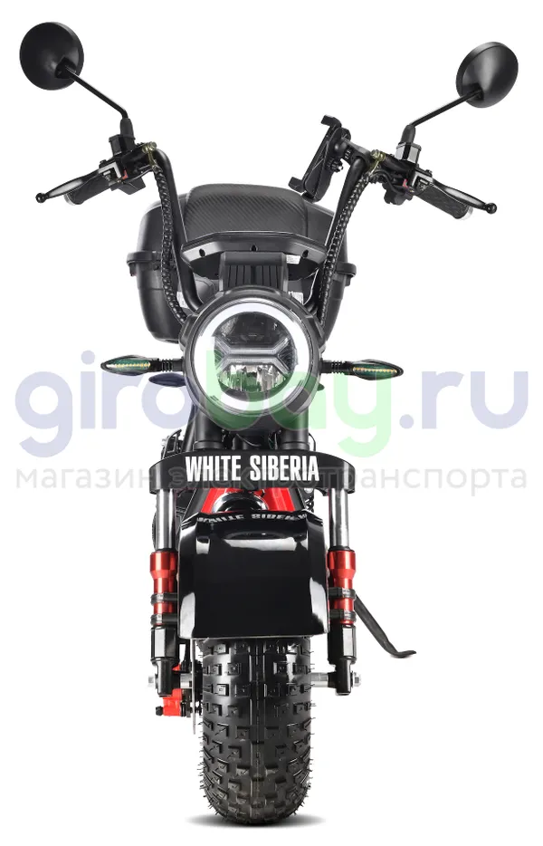 Электроскутер WHITE SIBERIA MINI R 1200w 2.0 - Черный фото 6 фото №8