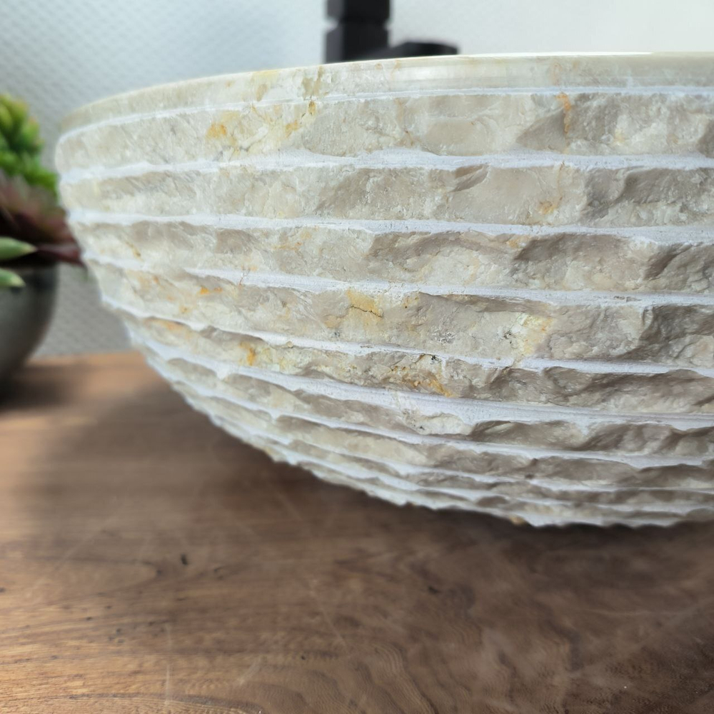 Раковина из мрамора Bowl Cream Marmo BM-62852 45*45*15 97