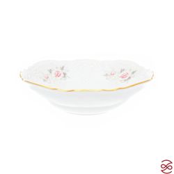 Набор салатников Bernadotte Серая роза золото 16 см(6 шт)