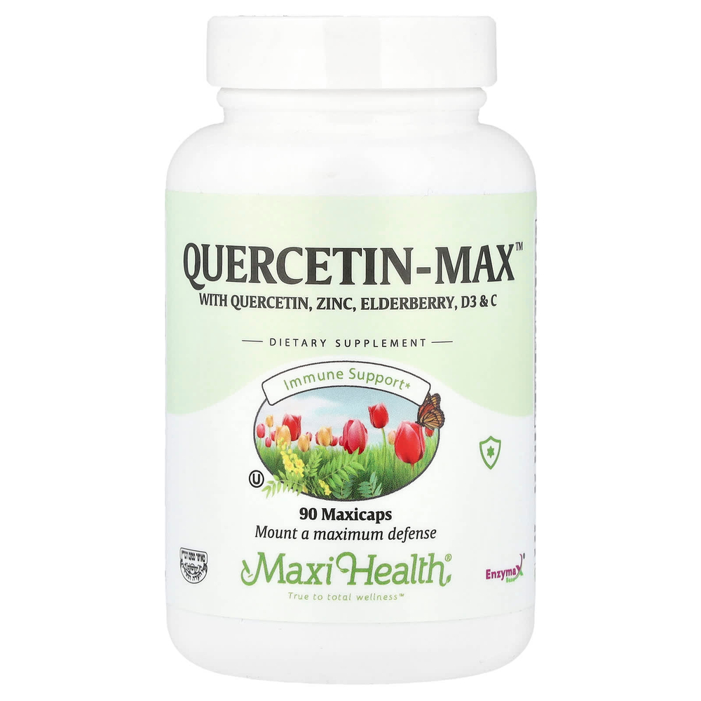 Maxi Health, Quercetin-Max™, 90 капсул Maxcaps