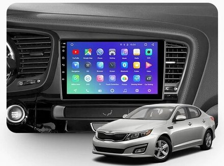 Магнитола для KIA Optima 3 2011-2013 TF - Parafar PF480T1LUX1XHD на Android 13, 8-ядер, 4Гб+64Гб, CarPlay, 4G SIM-слот
