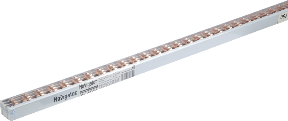 Шина соединительная Navigator 71 750 NBB-L-PIN-100-1 (1 шт/упак)