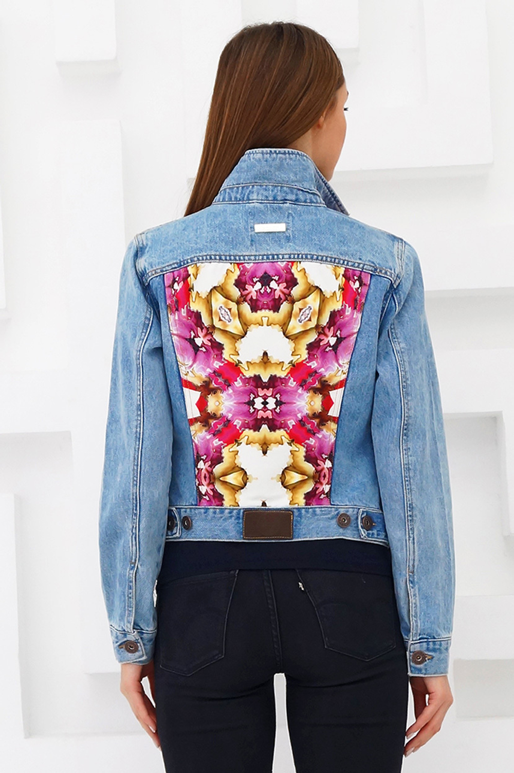 LIGVIANNI Джинсовая куртка Denim Jacket Rose