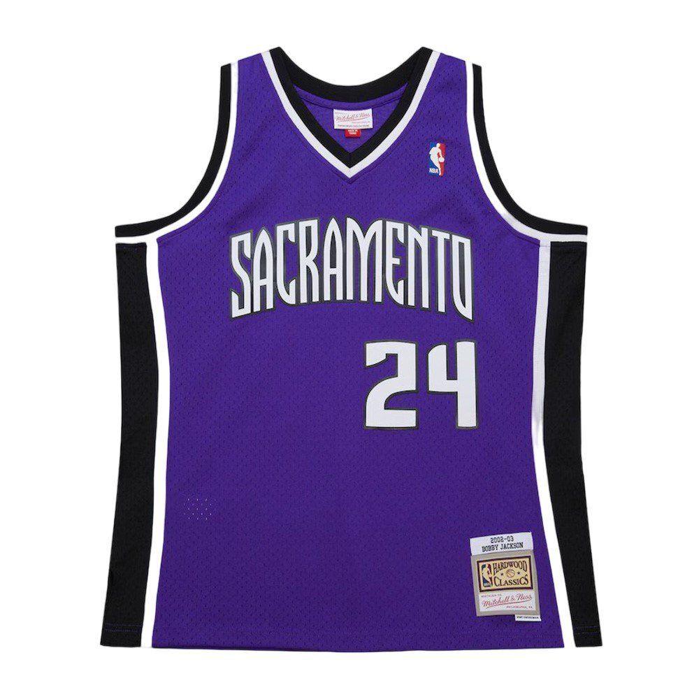 Баскетбольная футболка Mitchell&amp;Ness NBA Swingman Jersey 2002/03 Sacramento Kings Bobby Jackson Purple