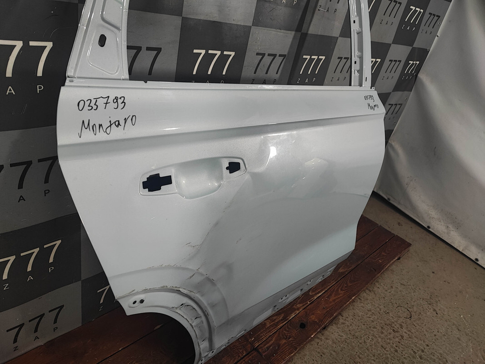 Дверь задняя правая Geely Monjaro 21-нв Б/У Оригинал 5081068400C15