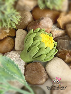 Силиконовая форма Бутон подсолнуха