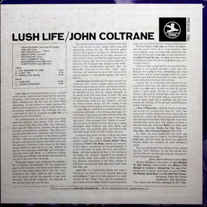 John Coltrane / Lush Life (LP)
