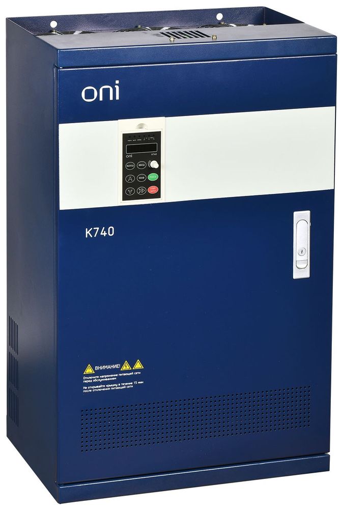 Преобразователь частоты K740 380В 3Ф 110-132кВт 210-253А Энкодер Profibus ONI