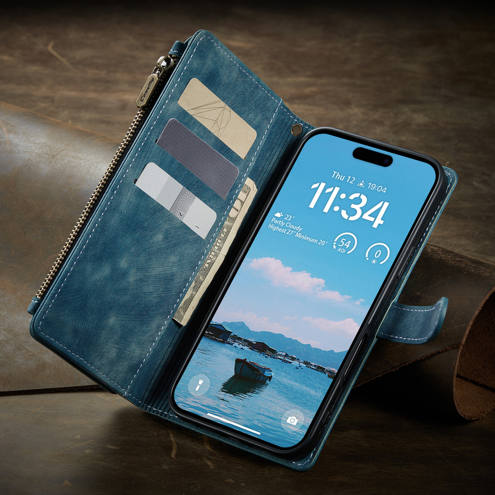 Многофункциональный чехол-кошелек CaseMe 3 in 1 Matte Wallet для iPhone 17 Air