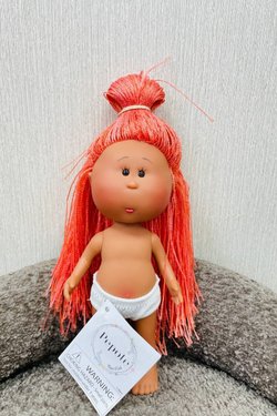УЦЕНКА12 Кукла Nines виниловая 23см Little Mia Latina без одежды (3199WL8)