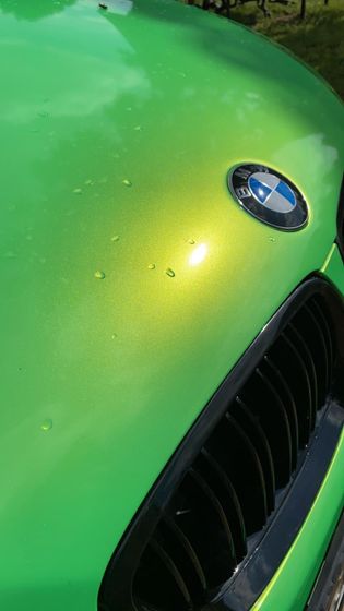 Плёнка глянец яблочно зелёный яркий Сoral Apple Green Carbins