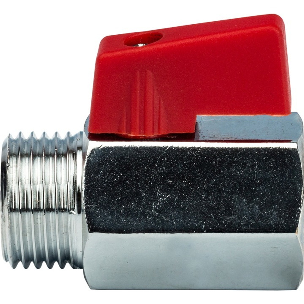 Кран шаровый мини STOUT нар-вн 1/2"