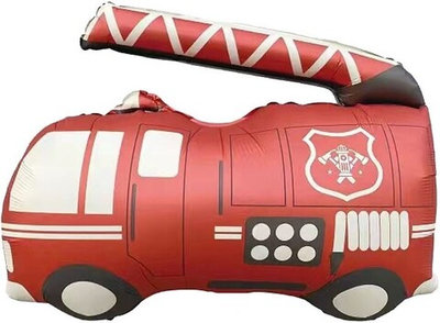 Шар (26''/66 см) Фигура, Пожарная машина