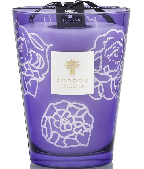 Dark Parma, свеча Collectible Roses MAX 24, Baobab Collection