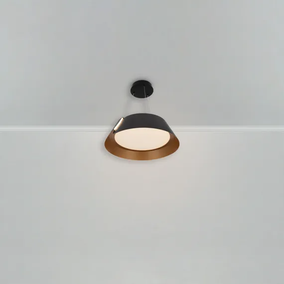 Подвесной светильник FR6092PL-L72GB Портал / Portal 65 Вт LED с пультом ДУ Freya fr6092pl-l72gb