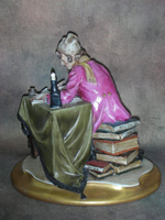 Статуэтка. Фарфор. Поэт. Capodimonte. Италия